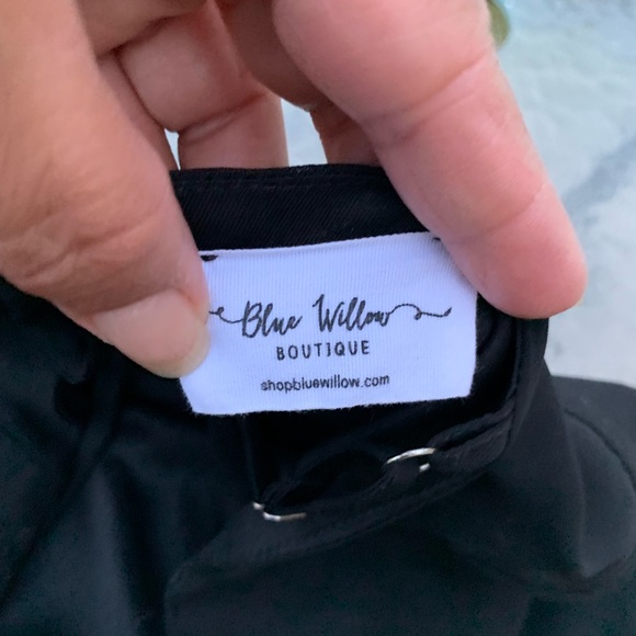 Blue Willow boutique black dress size S - Picture 6 of 9